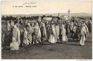 CPA - ALGERIE -  RELIZANE - Marché Arabe - 543