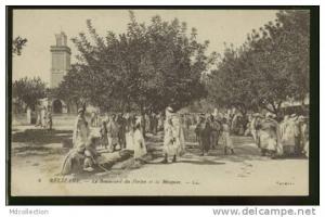 ALGERIE RELIZANE /            Boulevard du Fortin et la mosquée         /