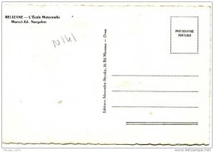 RELIZANE...ECOLE MATERNELLE MARCEL ED.NAEGELEN....CPSM PETIT FORMAT