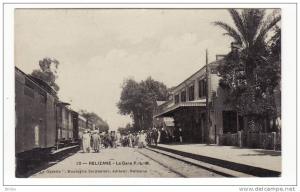 Algérie  RELIZANE   La gare
