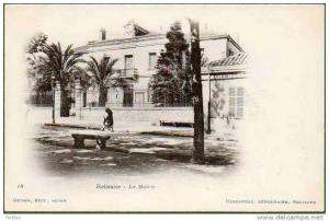 AFRIQUE. ALGERIE. RELIZANE. Vue sur La Mairie.