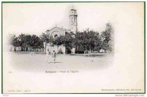 AFRIQUE. ALGERIE. RELIZANE. Vue sur L'Eglise.