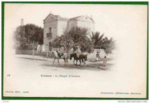AFRIQUE. ALGERIE. RELIZANE. Vue sur Le Temple Protestant.