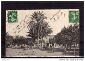 ALGERIE Relizane Place de la Mina, animée, ed Idéale PS 10, 1909