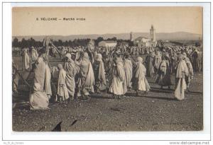 RELIZANE , LE MARCHE ARABE