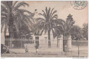 cpa d´Algérie - Rélizane - Hôtel de Ville