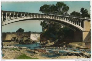 RELIZANE Pont du Barrage  Cpsm