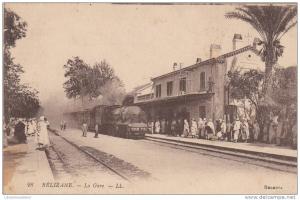 cpa relizane la gare
