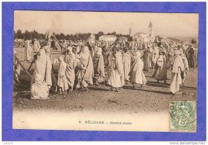 1 cpa relizane marche arabe -cpc18