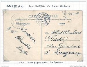 Ambulant Ain-Sefra à Ben-Zireg TB