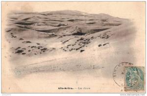 POST CARD CPA  - AÏN SEFRA Algérie - 1906  Les Dunes