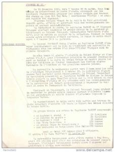 RAPPORT COMBAT DECEMBRE 1930 MAROC RIF TERRITOIRE AIN SEFRA GROUPE MOBILE 1er RE LEGION