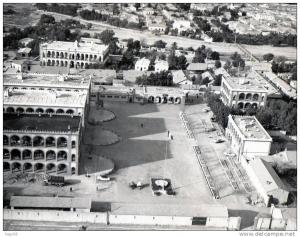 Non classés Photo Algerie la redoute Ain Sefra vue aerienne de la place d armes