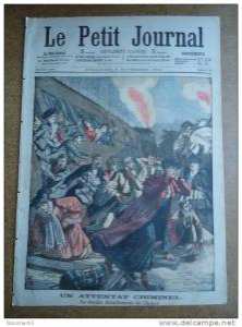 LE PETIT JOURNAL n° 729 du  06/11/1904 DOUBLE DERAILLEMENT A CHOUZY SUR CISSE   LE DRAME D'AIN-SEFRA EN ALGERIE
