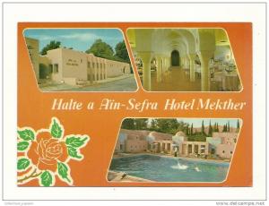 cp, Algérie, Ain-Sefra, Hôtel Mekther, Multi-Vues