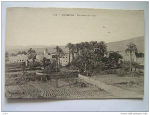 cpa, très belle vue, AIn Sefra, un coin du Ksar