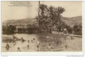 Aïn Séfra ( Sud Oranais ) Institution LAVIGERIE dirigée par les Pères Blancs - En promendade au barrage Tiout