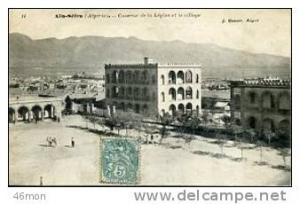 Algérie.Légion.11.Aîn-Séf ra.Caserne de la Légion et le village.