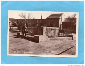 AÏN SEFRA -le cadran sdolaire -la place animée-années 20-30-TTB-- a voyagéédition Albert