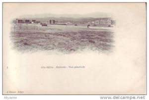 ALGERIE - (1900) AIN SEFRA - REDOUTE - vue générale - geiser à alger - d3 639