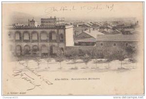 CPA ALGERIE AIN SEFRA Manutention Militaire Geiser N° 5 1905