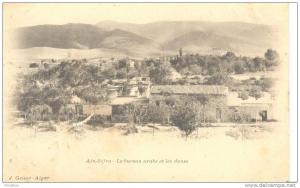 Ain - Sefra  - Le bureau arabe et et les dunes ,petit pli en haut à gauche ( voir scan )