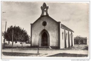 CARTE PHOTO AIN SEFRA - L'EGLISE