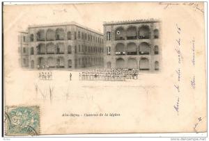 cpa Aîn Séfra caserne de la légion