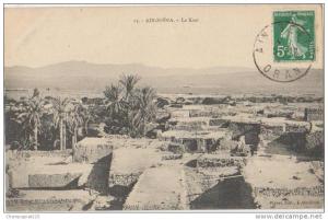 CPA ALGERIE AIN SEFRA Le Fort Ksar 1909