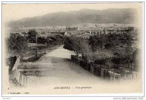 ALGERIE   AIN SEFRA  VUE GENERALE