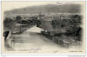 ALGERIE  AIN SEFRA  VUE GENERALE