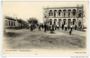 ALGERIE  AIN SEFRA   HOPITAL MILITAIRE
