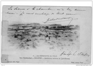7 - LES EVENEMENTS DU FIGUIG JUIN 1903 - AIN SEFRA - SUBDIVISION MILITAIRE DU SUD ORANAIS (dos non divisé) -  A465