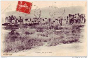 CPA AFRIQUE ALGERIE AIN-SEFRA LE KSAR