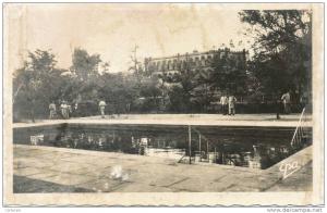 cpa,afrique du nord,algérie,wilaya de naama,LA  PISCINE DE AIN SEFRA,rare