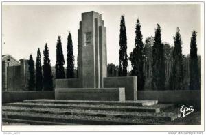 CPSM PETIT FORMAT DENTELE AIN SEFRA LE MONUMENT LYAUTEY VOIR SCANER