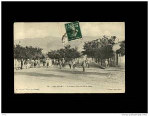 12  AÏN-SEFRA - Les deux avenues de la Gare