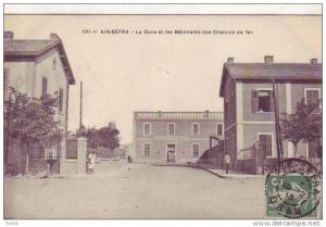 AIN-SEFRA_La Gare et les Bâtiments des chemins de fer