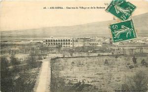 CPA ALGERIE - AIN SEFRA UNE VUE DU VILLAGE ET LA REDOUTE