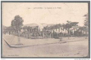 AIN-SEFRA - Le Square et la Poste - 1920