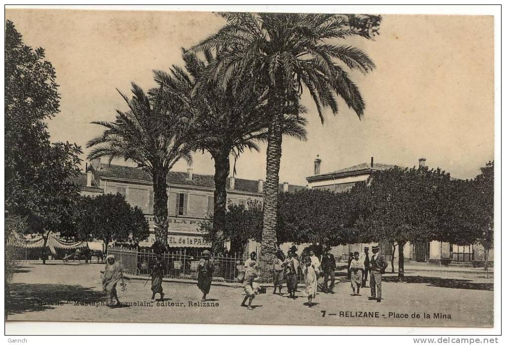 RELIZANE PLACE DELA MINA  CARTE ANIMEE