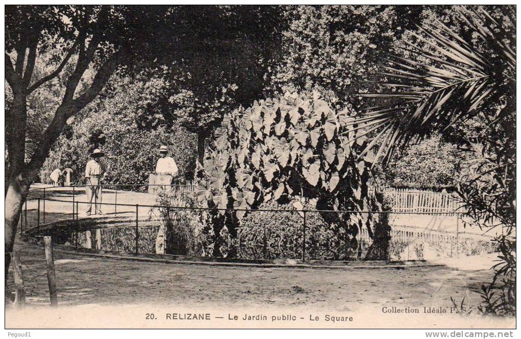 CARTE POSTALE ANCIENNE. AFRIQUE. ALGERIE. RELIZANE.