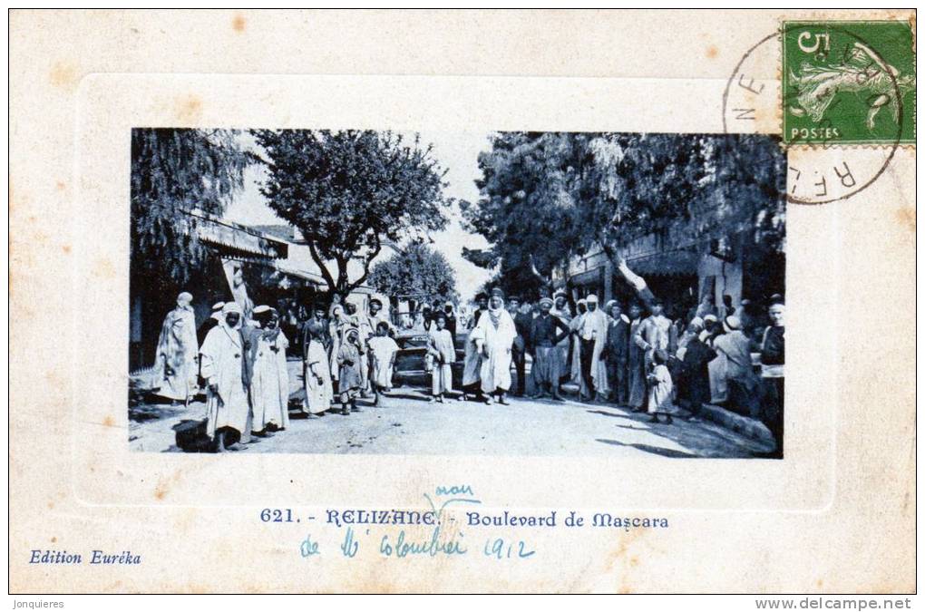 RELIZANE  Boulevard de Mascara.