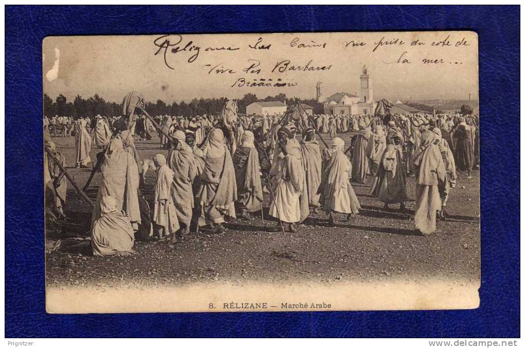 ALGERIE / ALGERIEN  RELIZANE   Marche Arabe