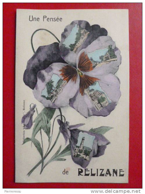 RELIZANE ALGÉRIE UNE PENSÉE  DE RELIZANE collection LA GAZELLE