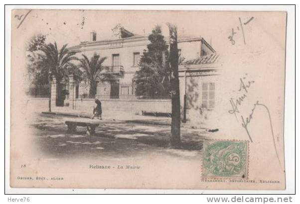 ALGERIE - RELIZANE - la Mairie