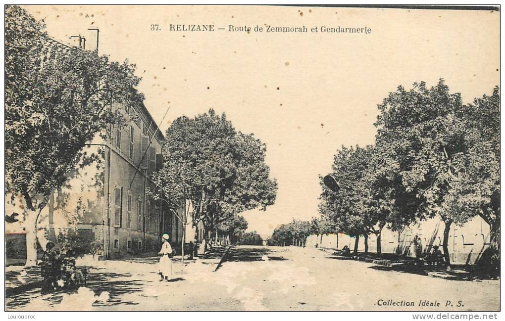 RELIZANE ROUTE DE ZEMMORAH ET LA GENDARMERIE