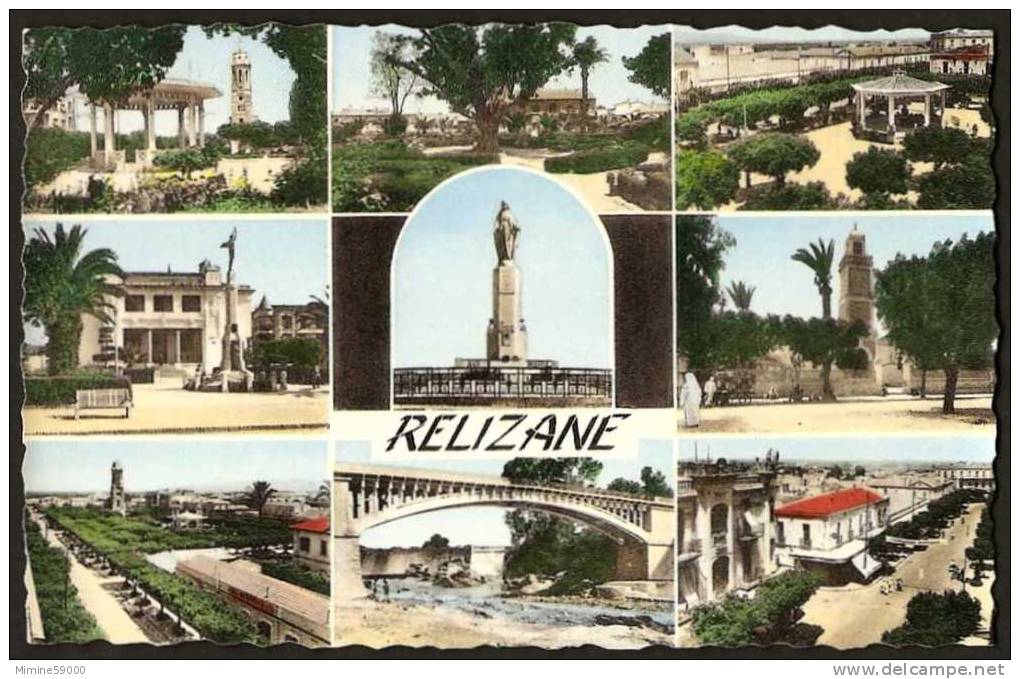 Relizane - Multivue - Place - Poste - GARNIER ( K 967 )