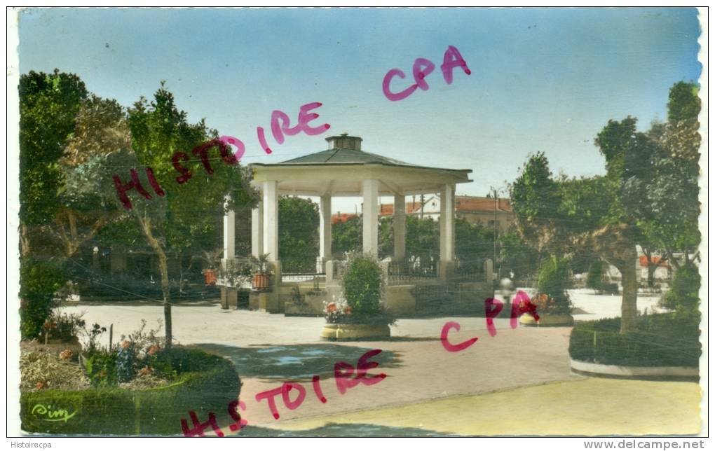 ALGERIE - RELIZANE ( ORAN ) - PLACE D´ ORNANO  KIOSQUE A MUSIQUE