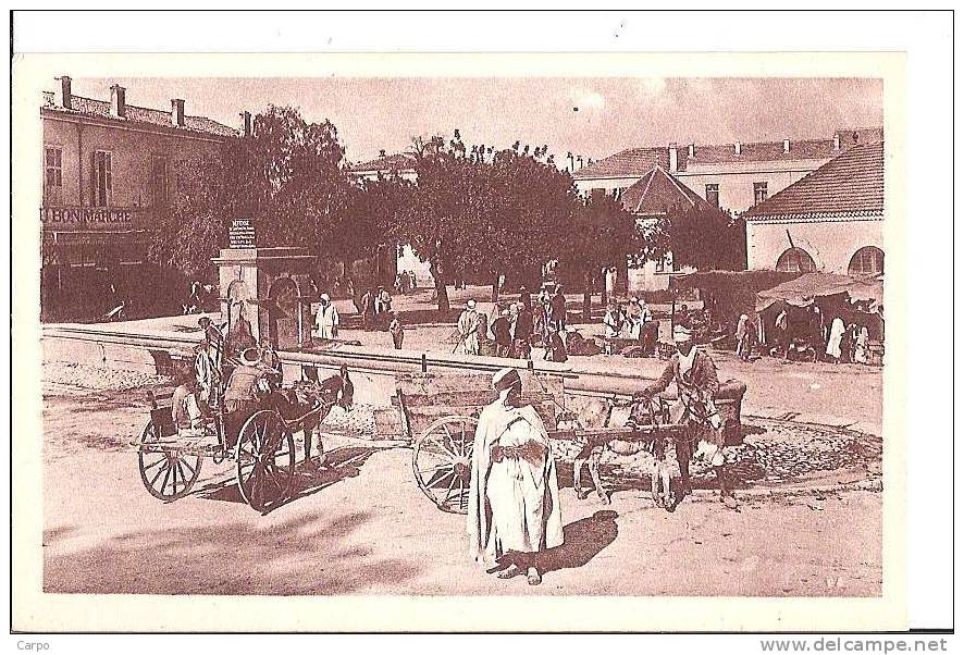 RELIZANE - Le marché.